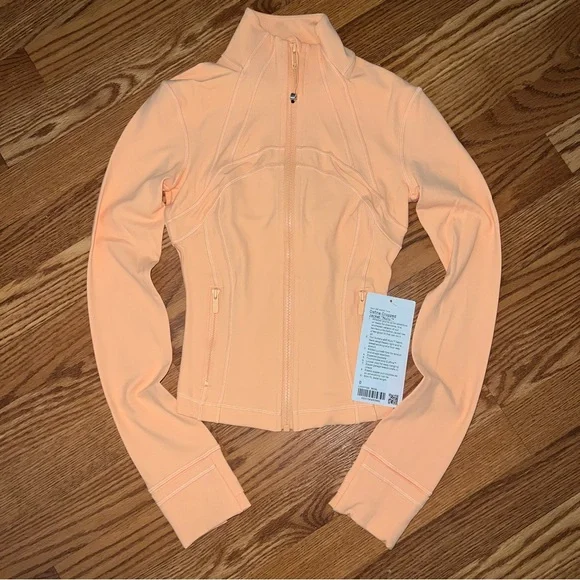 Lululemon Rock Melon Define Cropped Jacket Nulu - Picture 2 of 10